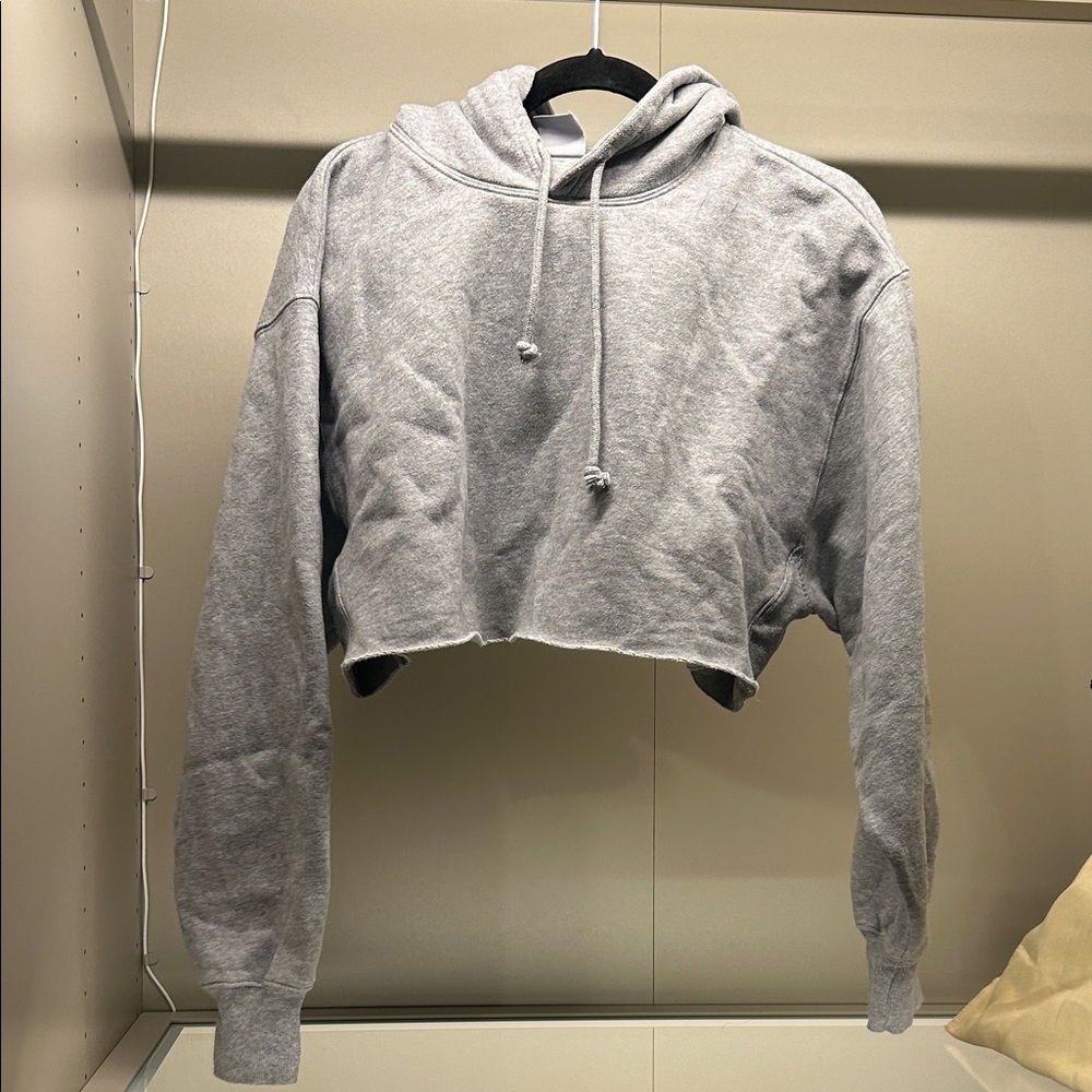 TNA Cozy Fleece Cropped Hoodie